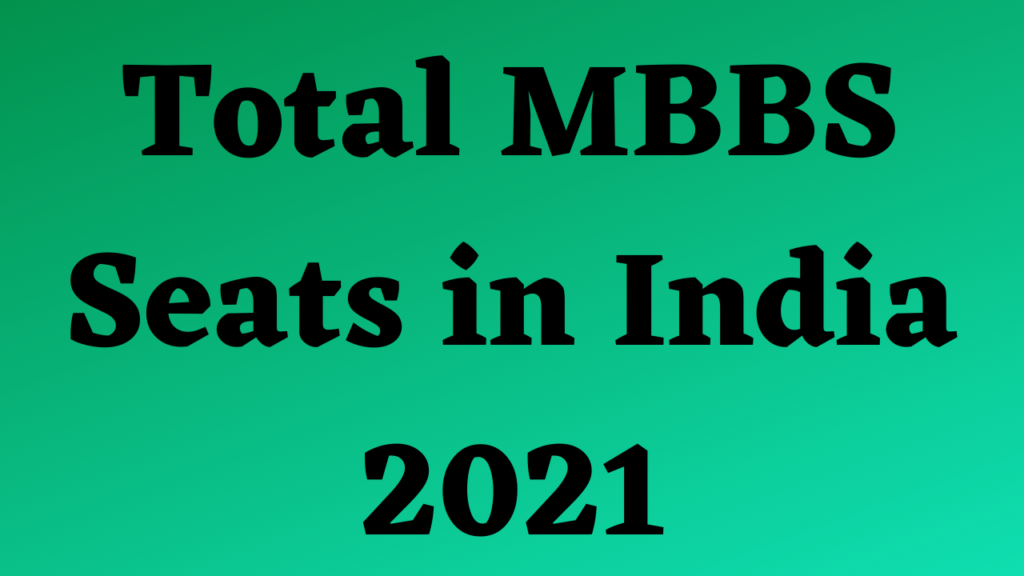 total-mbbs-seats-in-india-2022-archives-getmbbsadmission