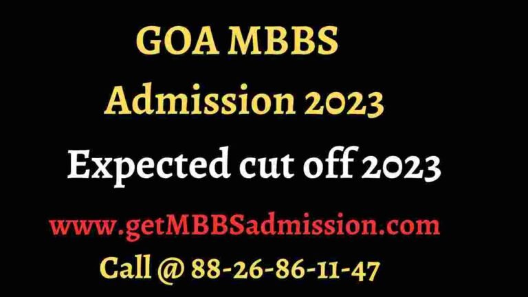 Goa MBBS admission 2024