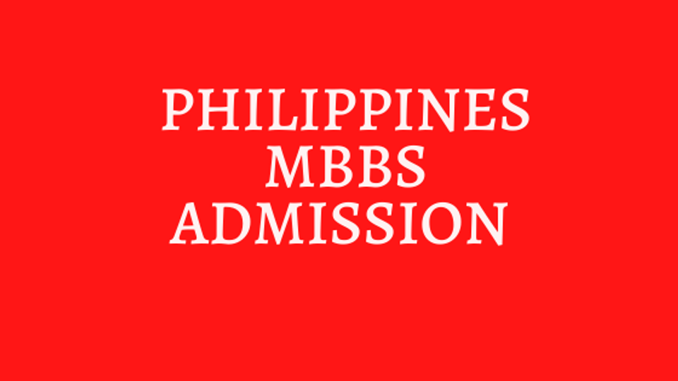 philippines MBBS Admission