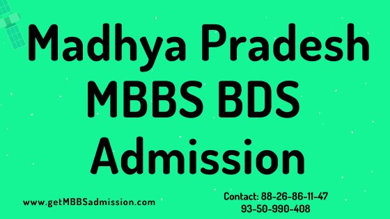 Madhya Pradesh mbbs admission