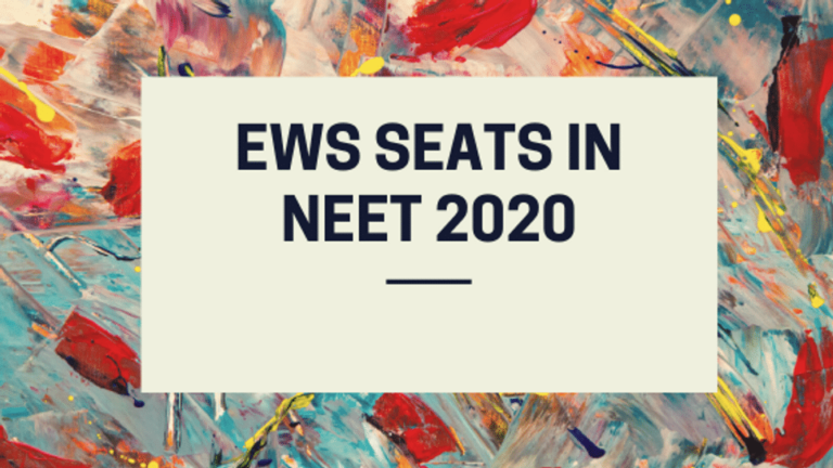 EWS quota in NEET UG