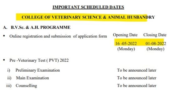 B.V.Sc Veterinary Admission Without NEET 2024 - Get Admission