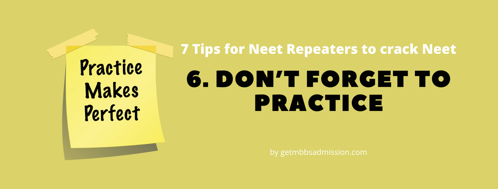 Tips for Neet Repeaters