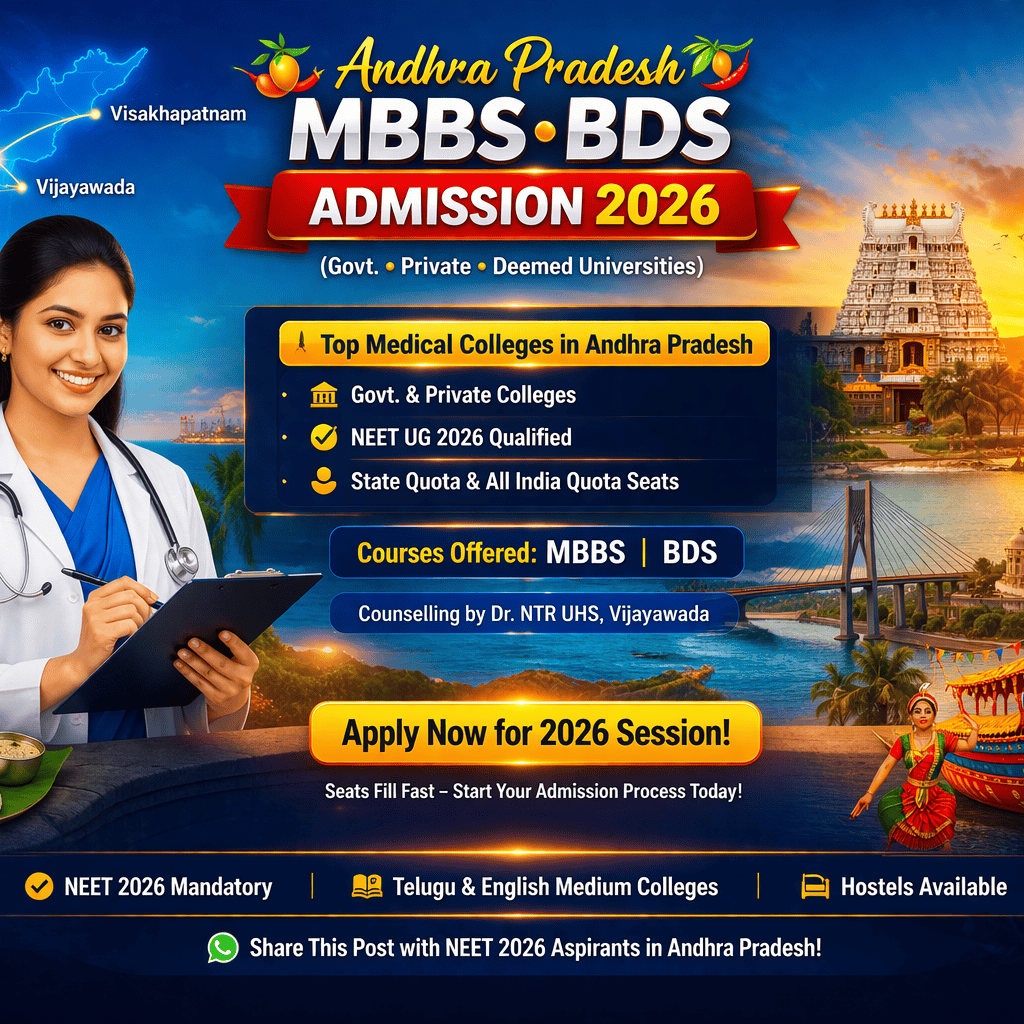 Andhra Pradesh MBBS BDS Admission 2026