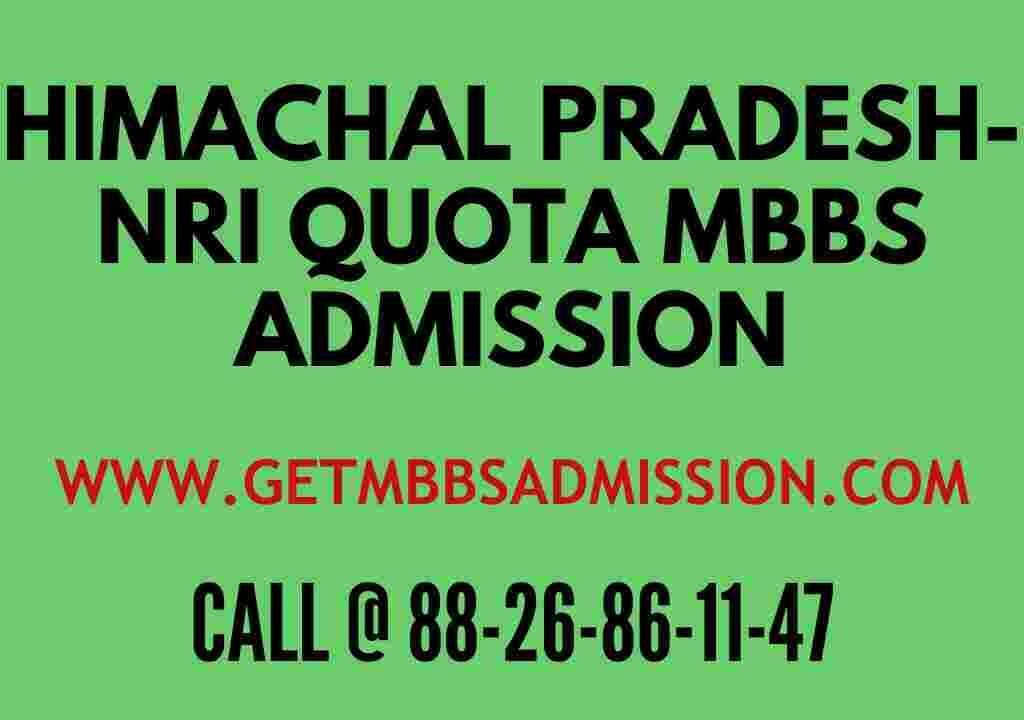 Himachal Pradesh nri QUOTA mbbs admission