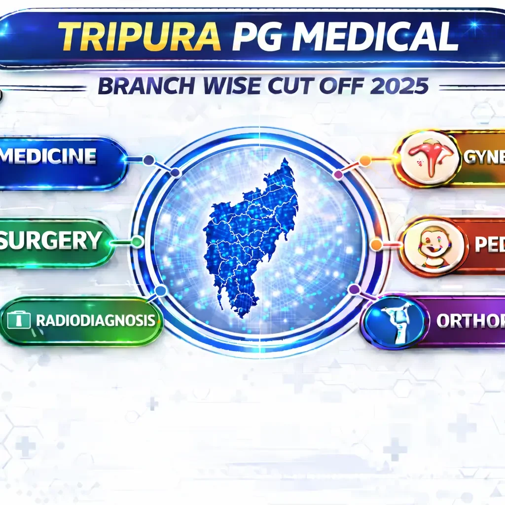 Tripura PG Medical Branch wise Cut Off 2025