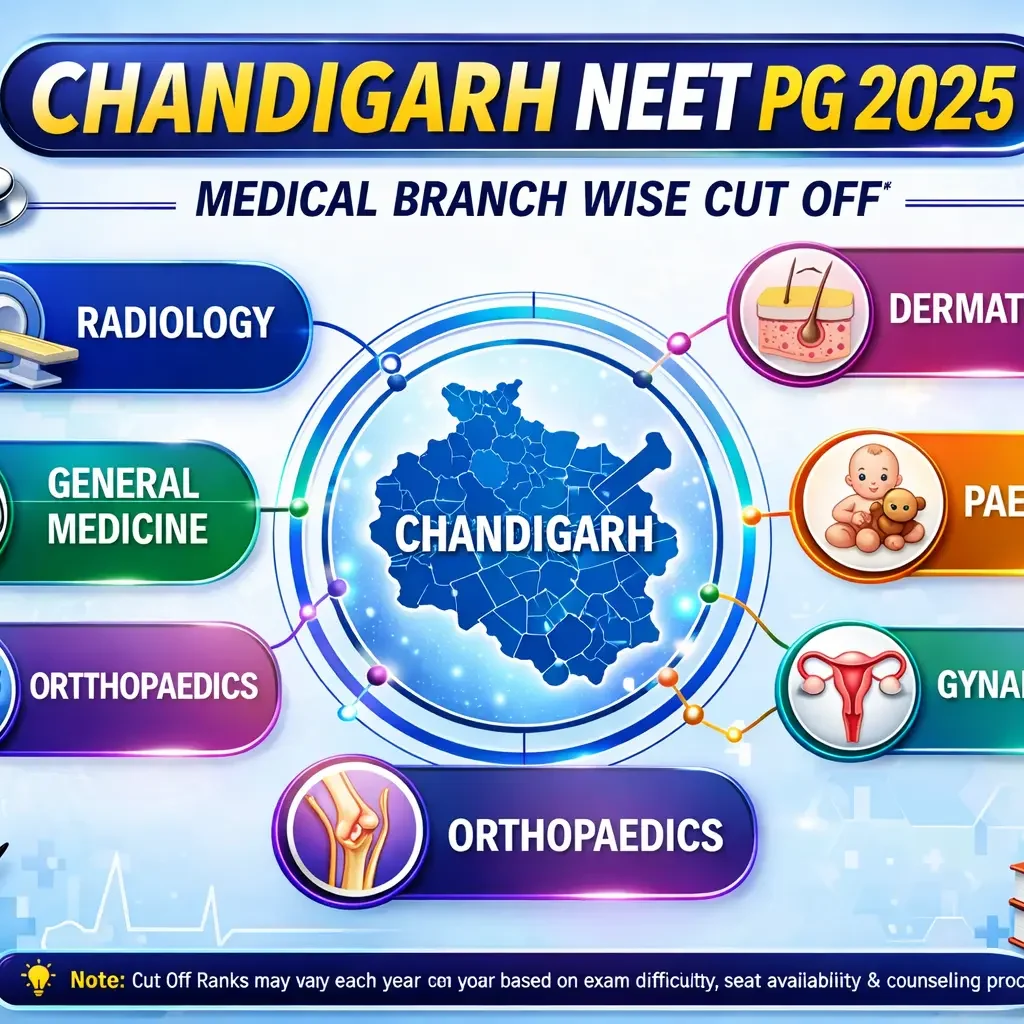 chandigarh NEET pg 2025 branch wise cut off