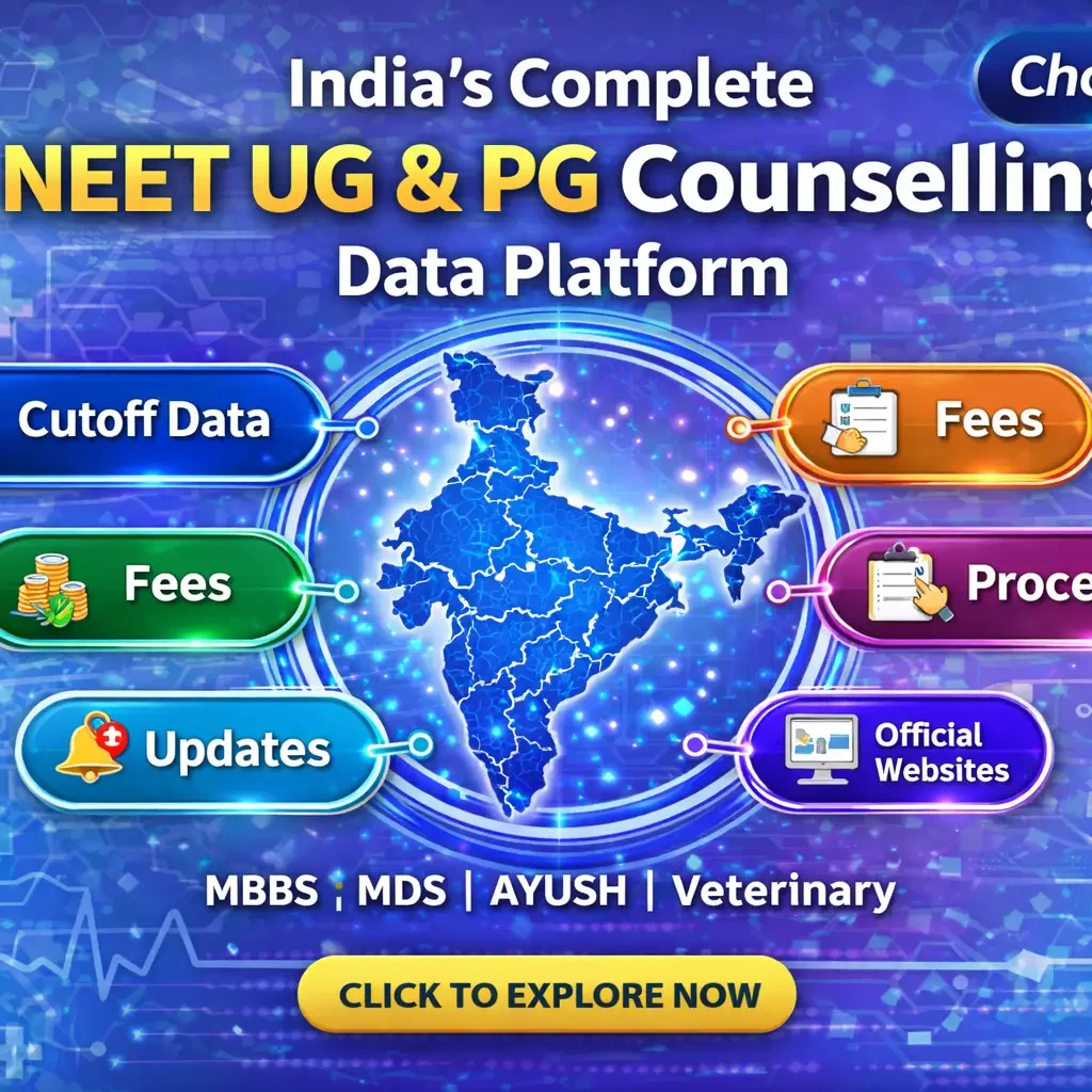 NEET UG PG Counselling Portal 2026