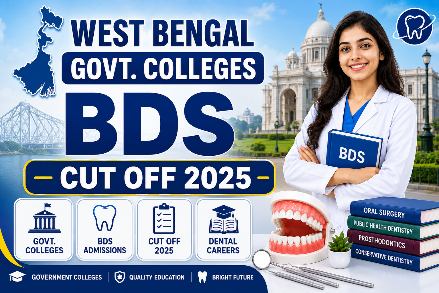 West Bengal Govt. Colleges BDS Cut Off 2025